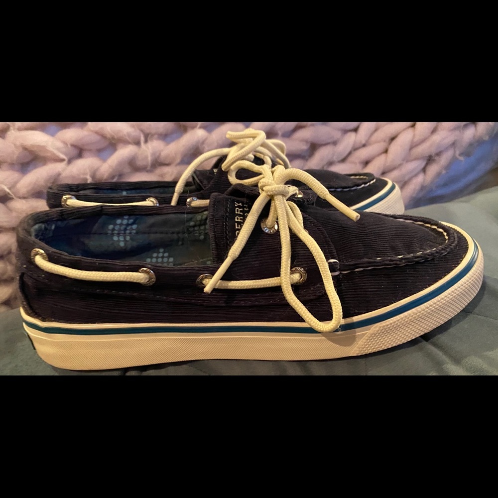 SPERRY TOP-SIDER CORDUROY BOAT SHOES 💙 - Picture 5 of 5